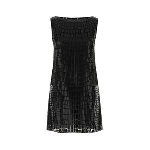 Dsquared Women Black Silk Uptown Mini Dress